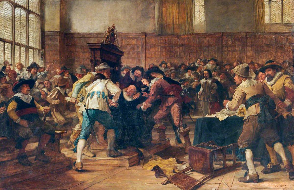 The Tumult in the House of Commons, 2nd March 1629
