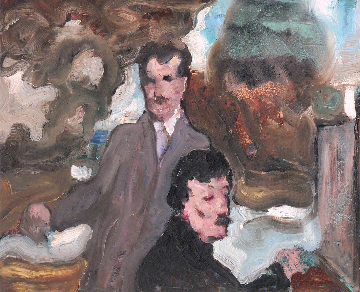 Double Portrait at an Easel