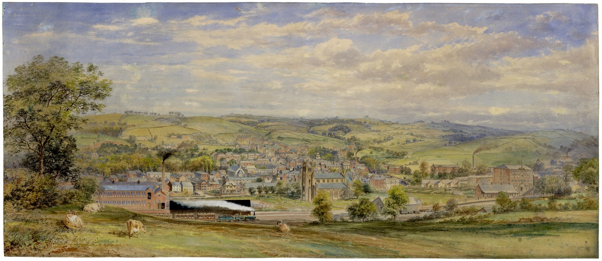 View of Newtown from the South