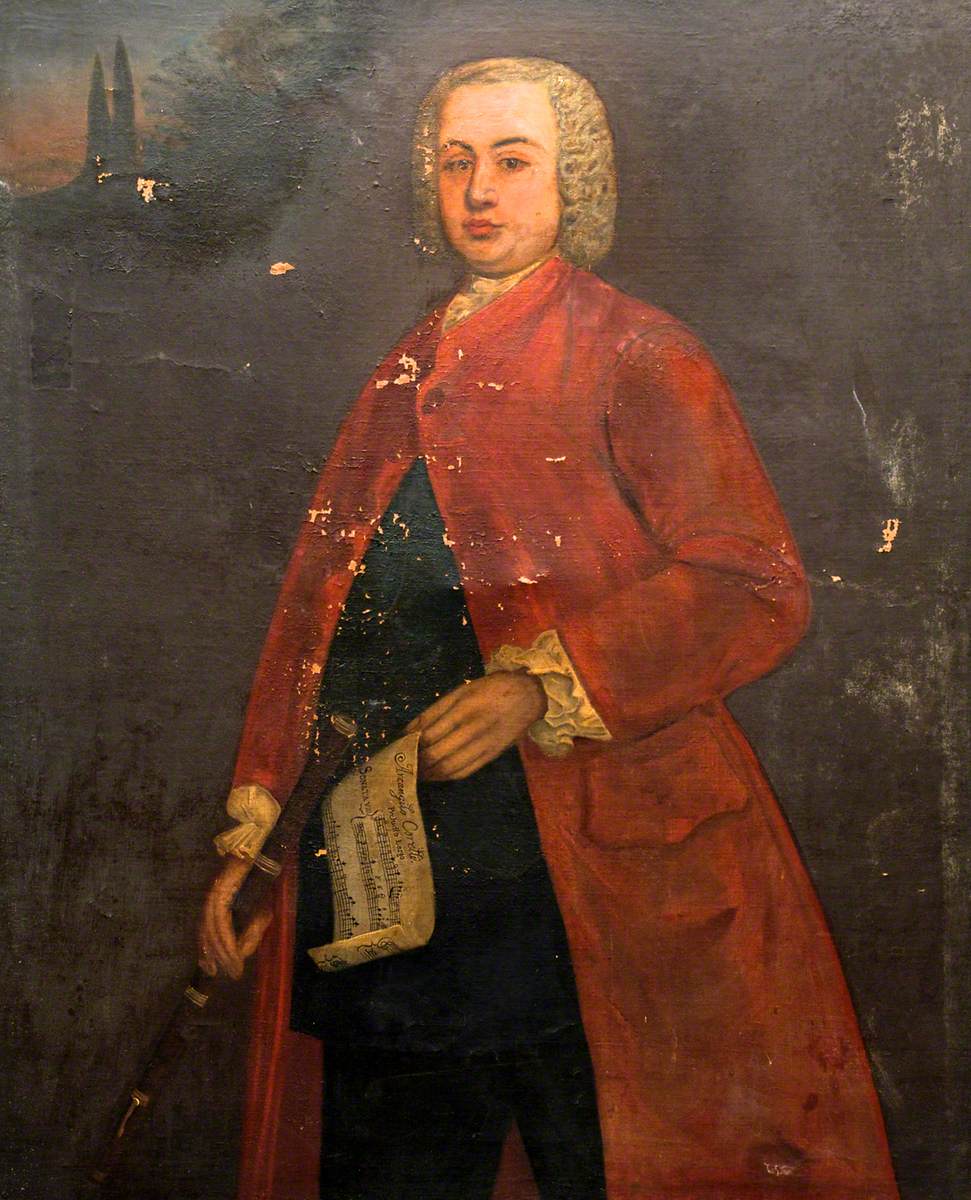Portrait of a Gentleman with a Flute