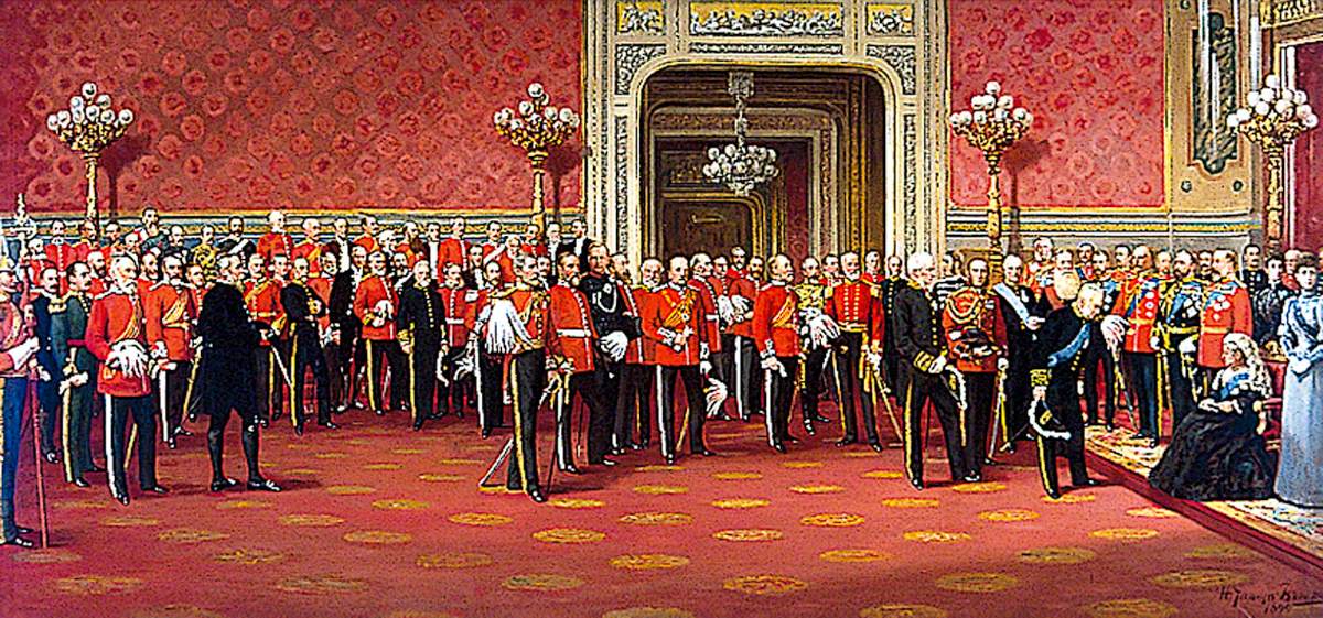 Presentation of Chairmen of County Councils of England, Wales and Scotland to Her Majesty Queen Victoria