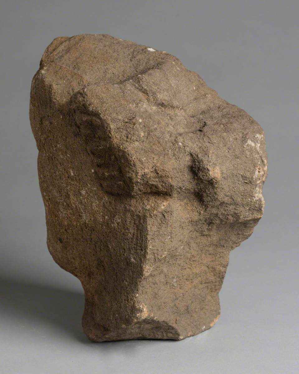 Carved Stone Head