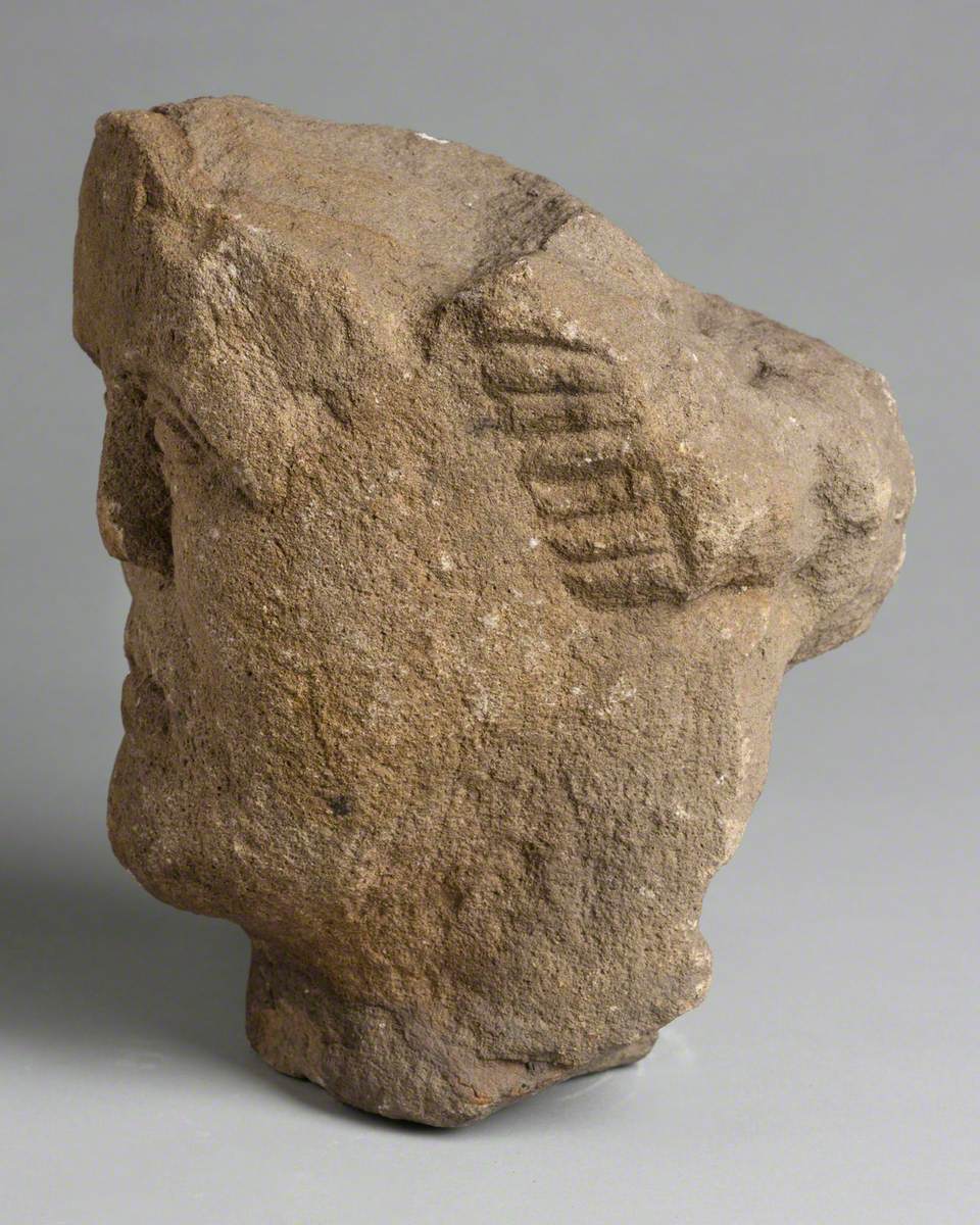 Carved Stone Head