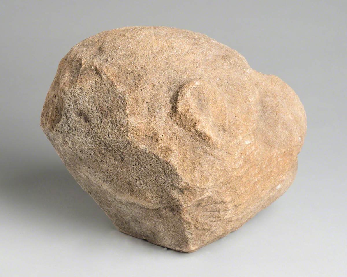 Stone Head of a Bear