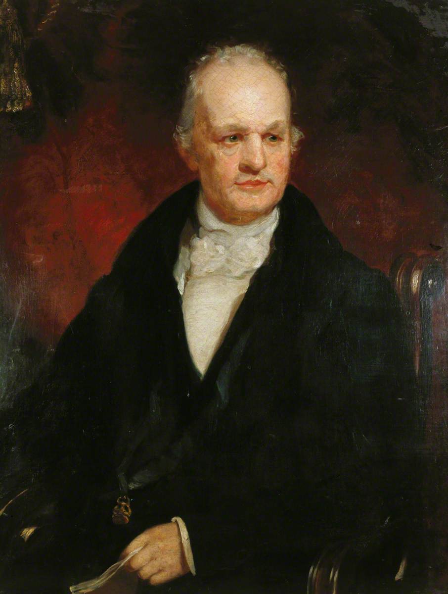 George Stephenson (1781–1848) in Old Age