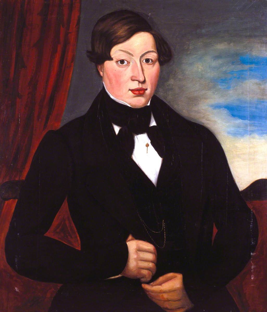 George Stephenson (1781–1848) as a Young Man
