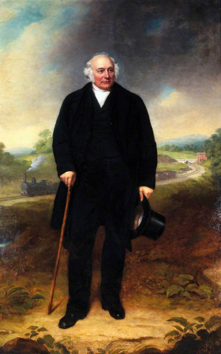 John Ellis (1789–1862), MP, Chairman, Leicester and Swannington Railway and Midland Railway