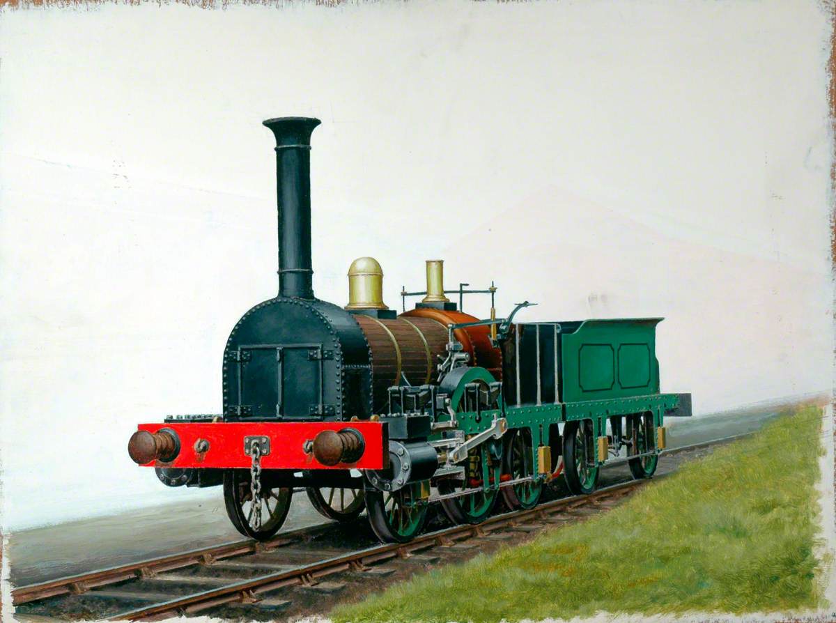 2–2–2 Locomotive Built by George Forrester