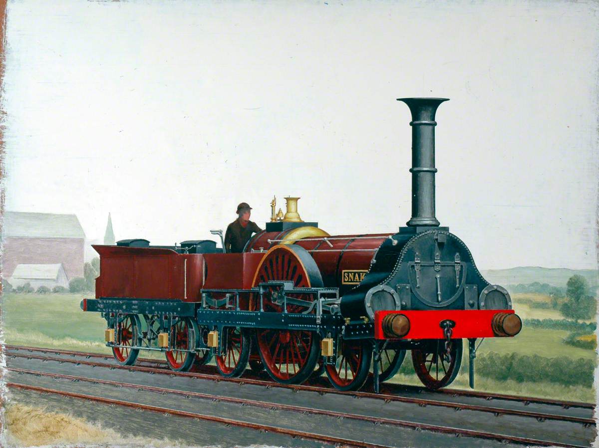 London and South Western Railway 2–2–2 Locomotive 'Snake'