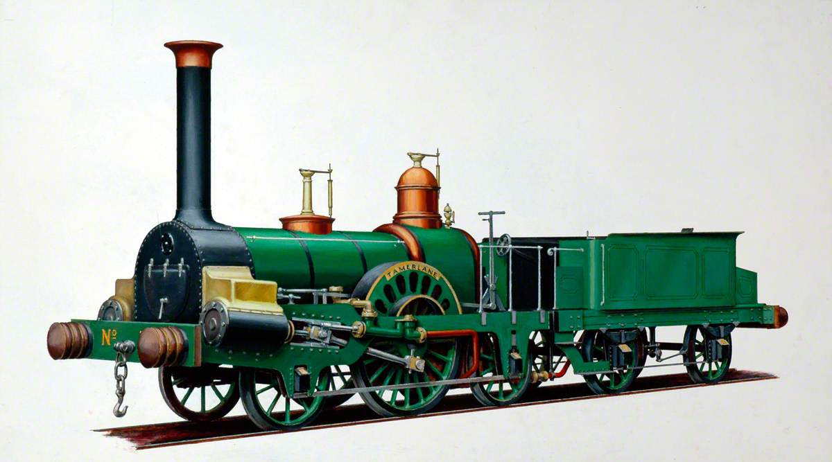 Grand Junction Railway 2–2–2 Locomotive 'Tamerlane'