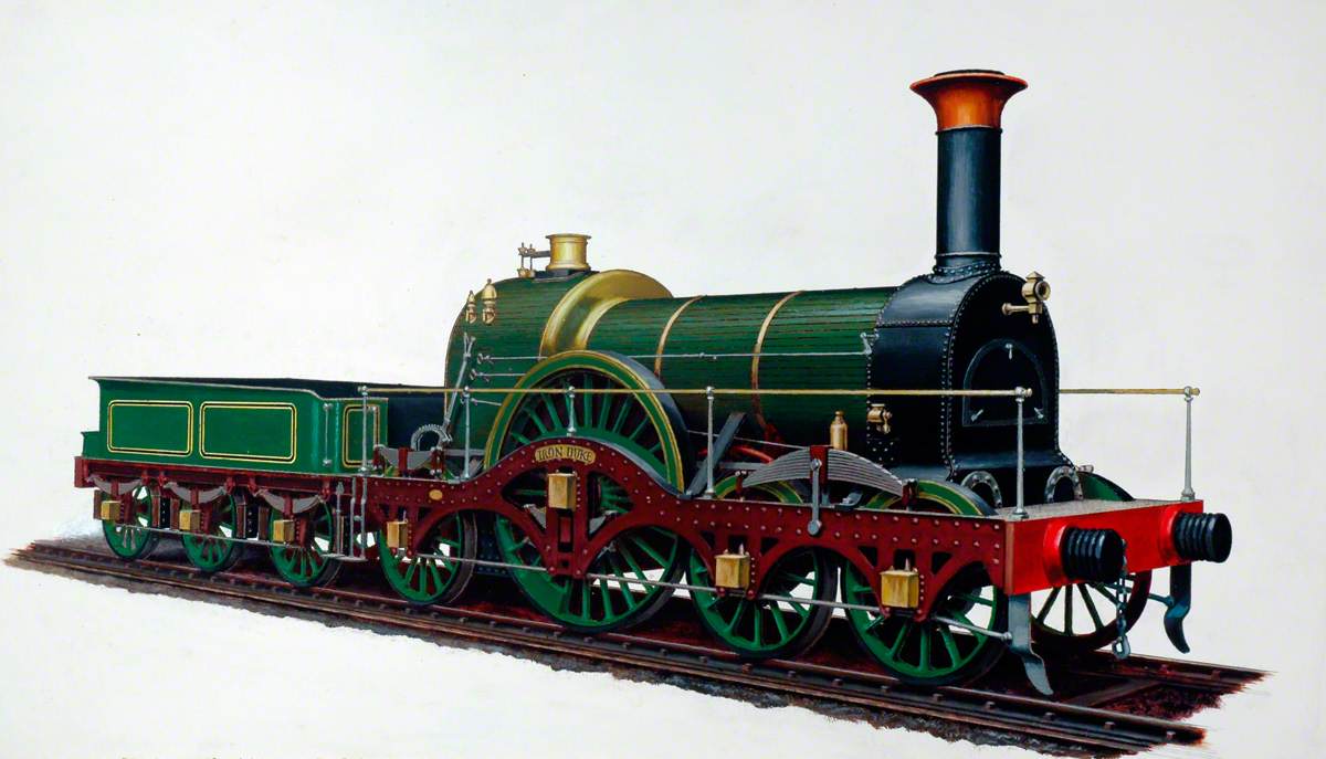 Great Western Railway 4–2–2 Locomotive 'Iron Duke'