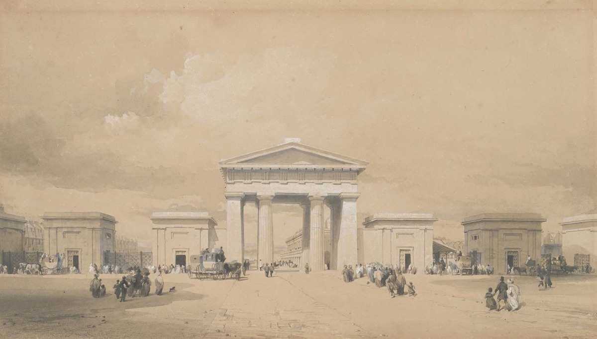 Entrance Portico, Euston Grove Station