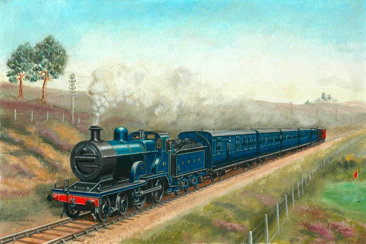 Somerset and Dorset Joint Railway 4–4–0 Locomotive No. 41