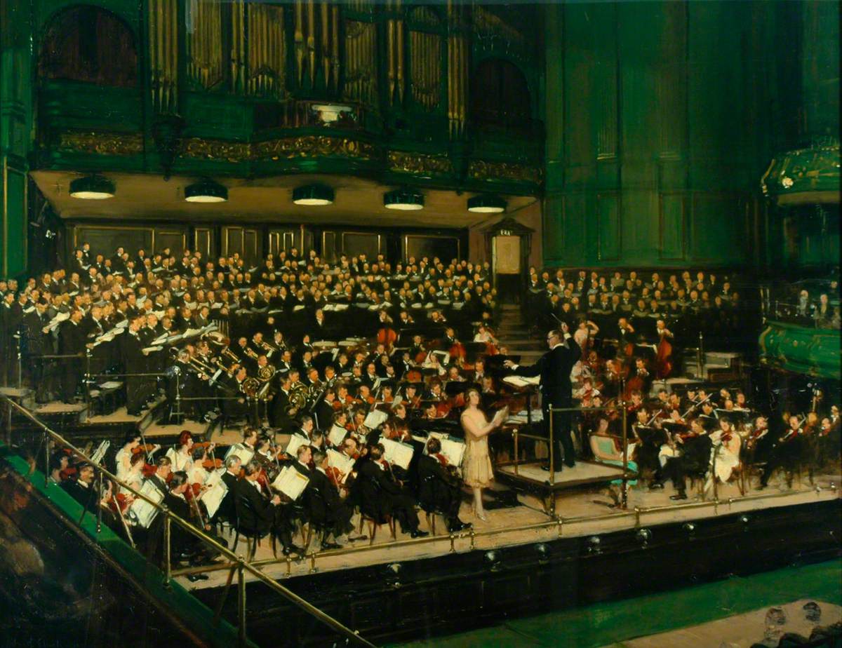 LNER Musical Society at Queen's Hall, London