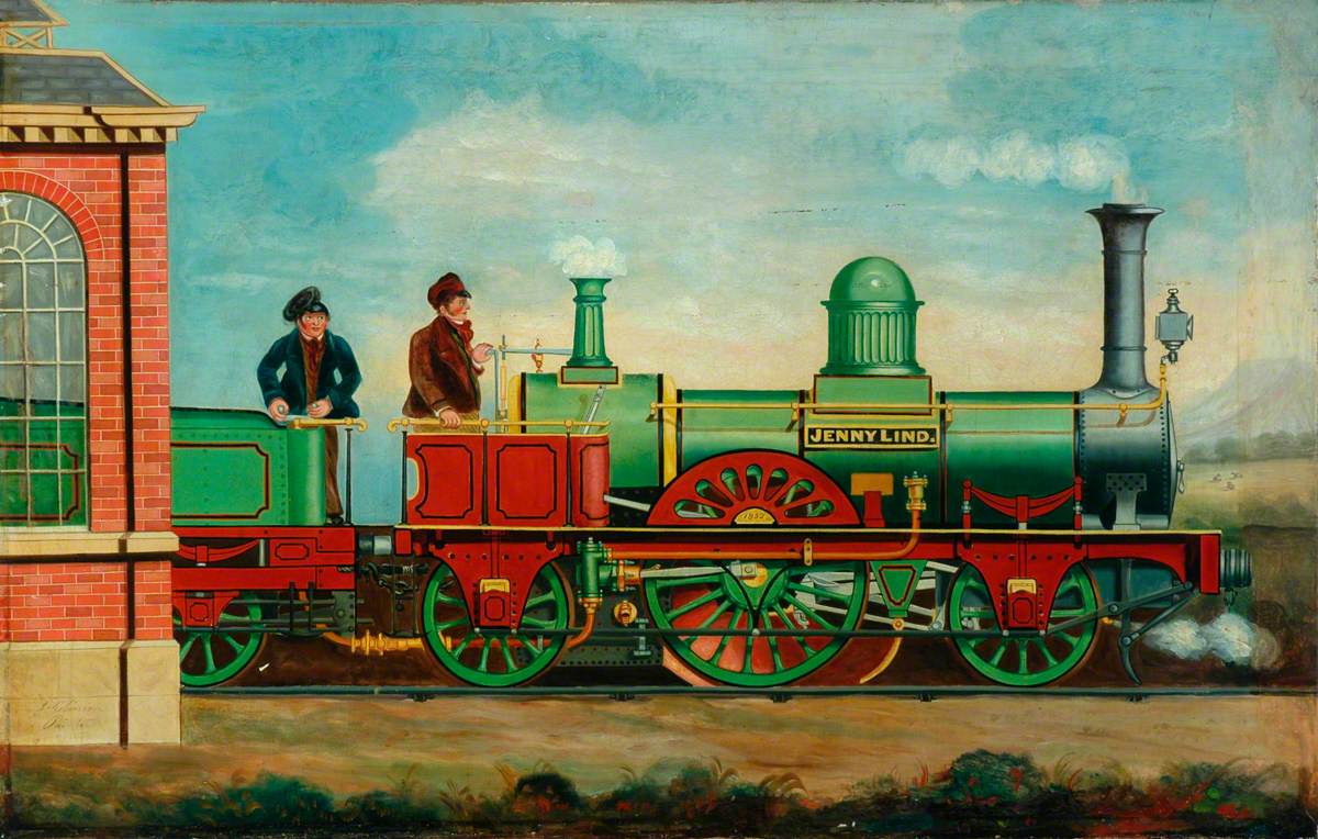 2–2–2 Locomotive 'Jenny Lind'