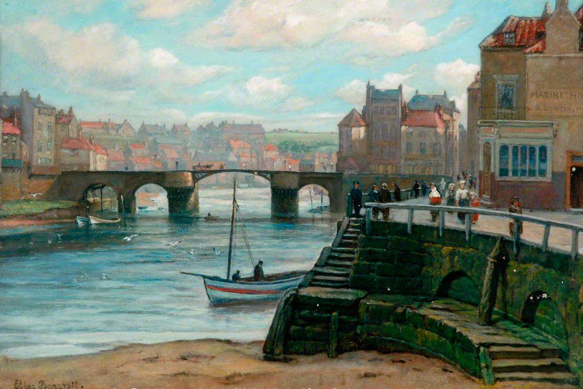 Whitby with Its Original Town Bridge