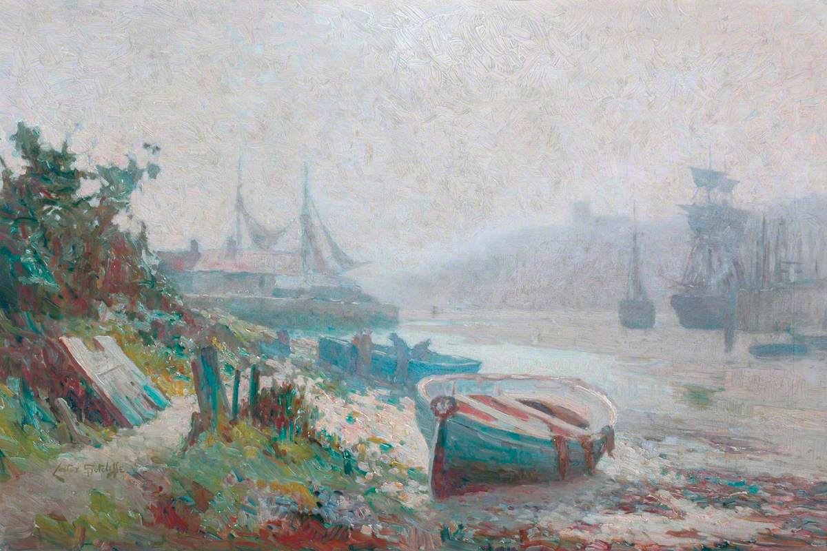 A Misty Day, Upper Harbour, Whitby