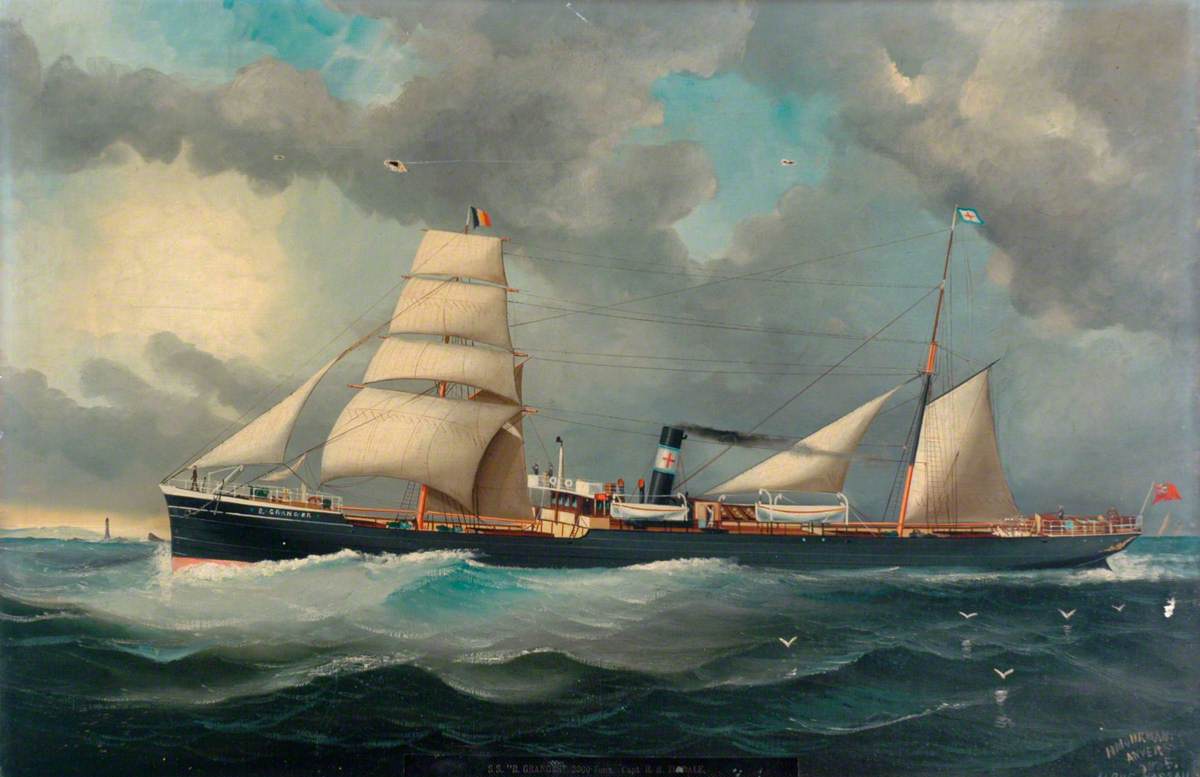 Steamship 'B. Grainger', Captain H. Tindale