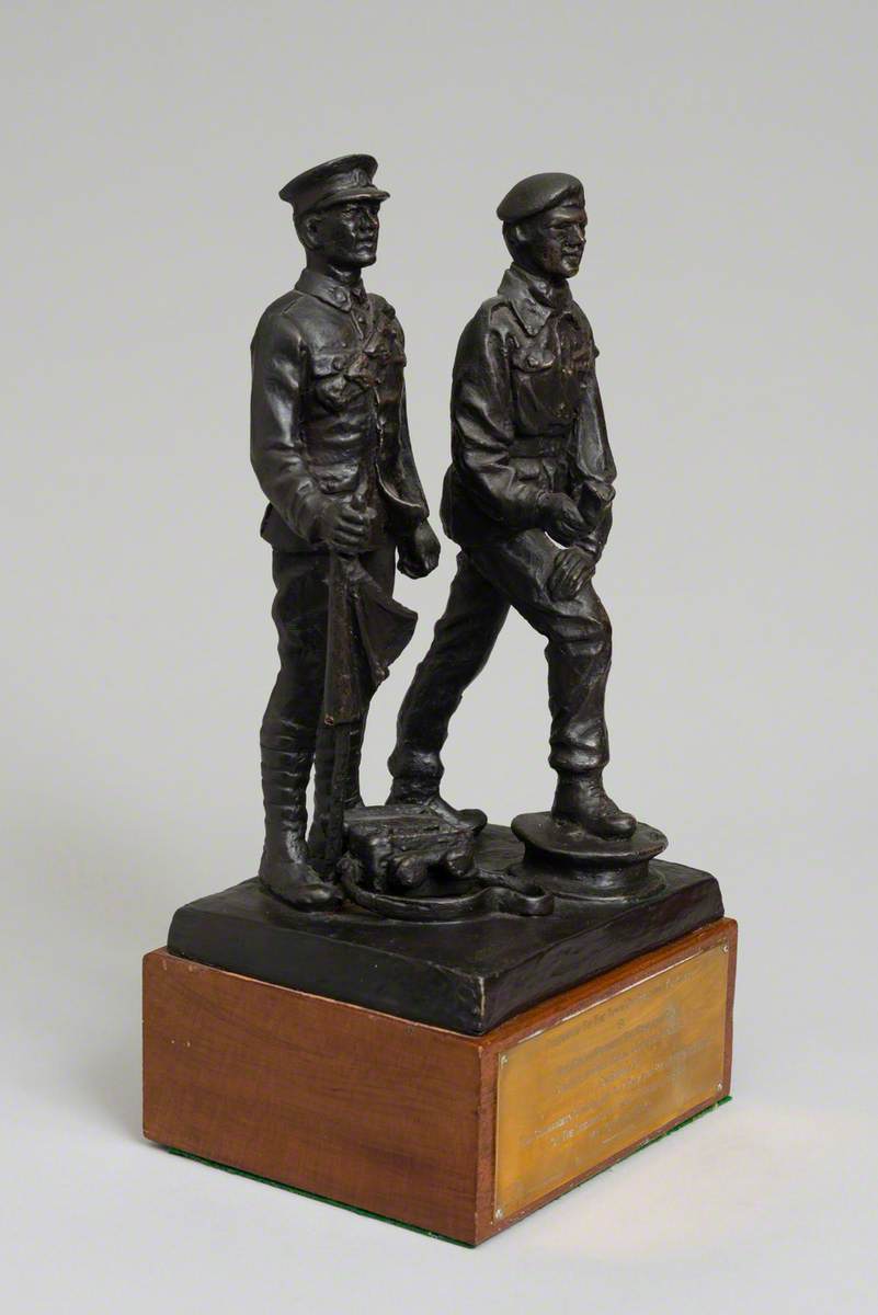 Two Soldiers of the 8th Signal Regiment