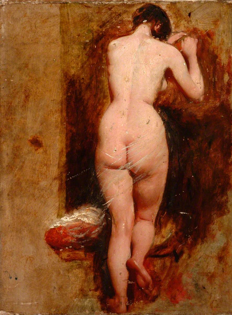 Standing Female Nude, Back View