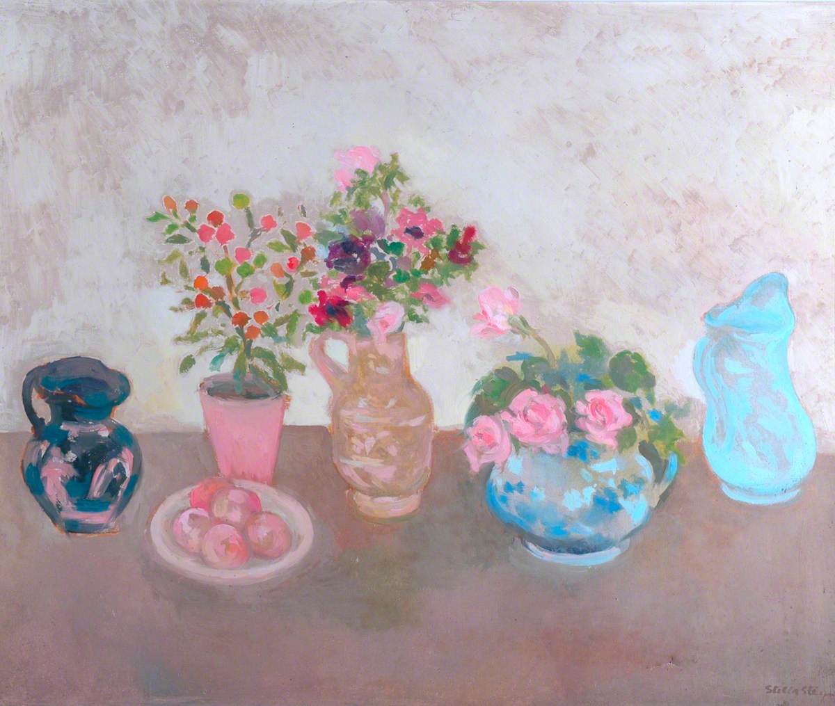 Still Life with Roses and Anemones