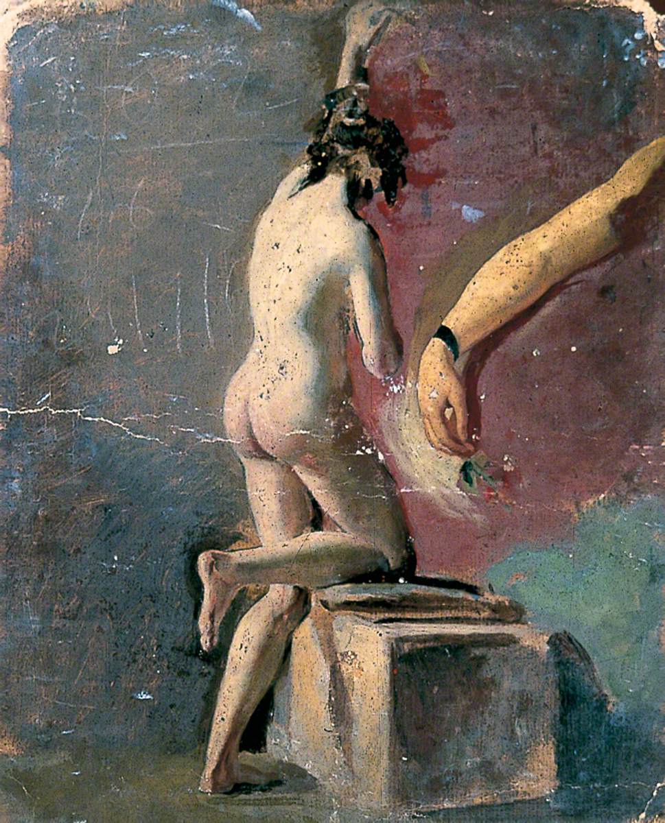 Study of an Arm and Female Nude