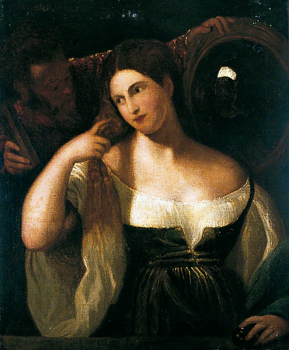 Young Woman at Her Toilet