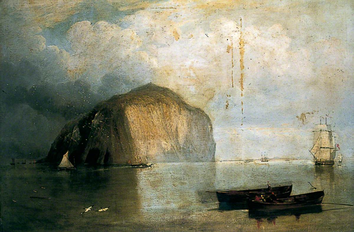 The Bass Rock with Shipping
