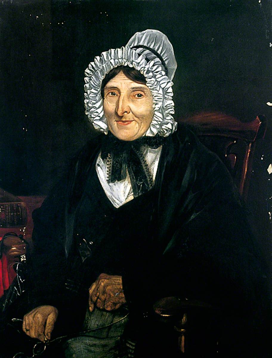 Jane Burton of Saltmarsh (d.c.1844), Aged 77