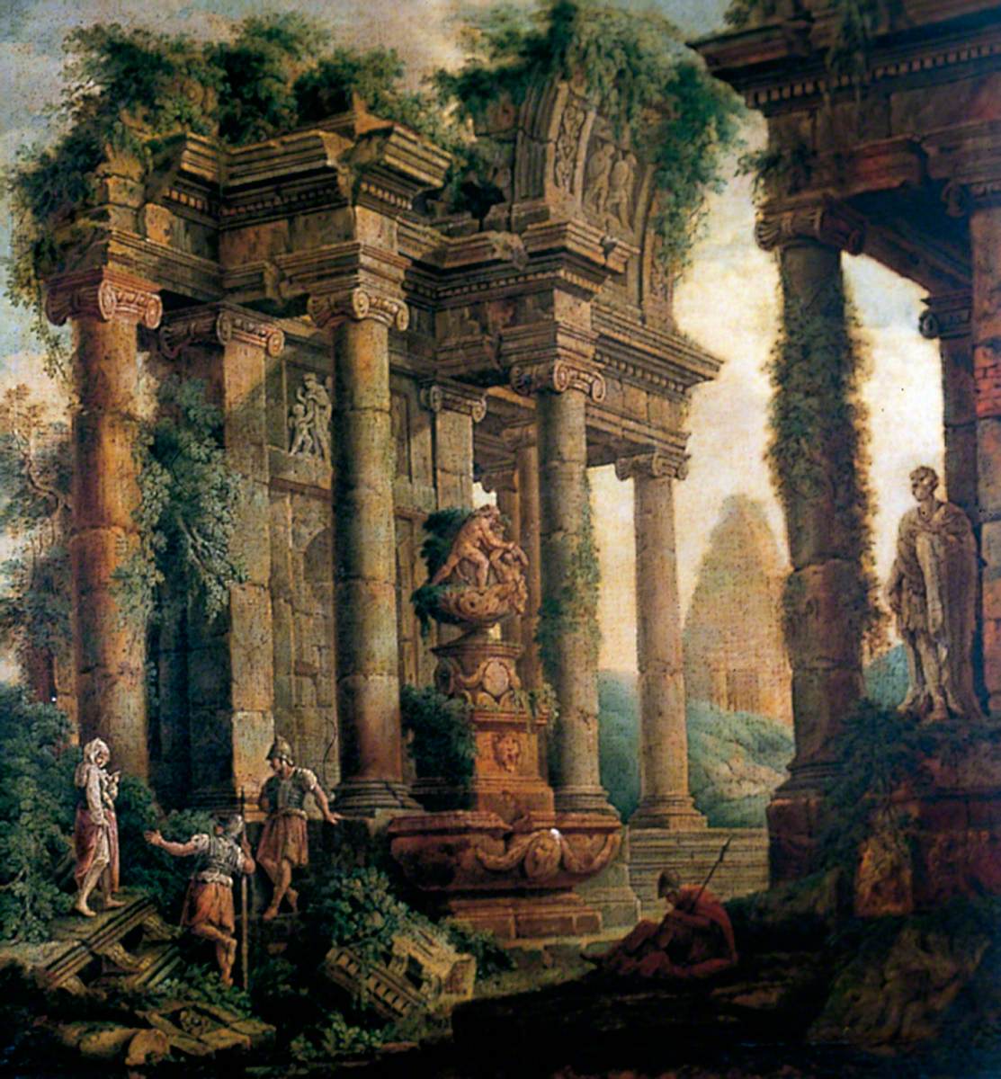 Classical Ruins with Figures