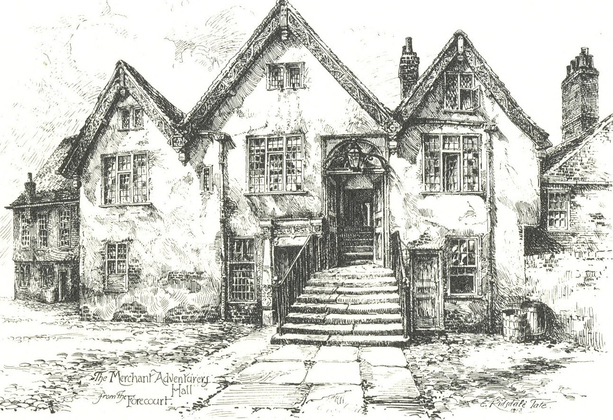 Fossgate frontage of the Hall