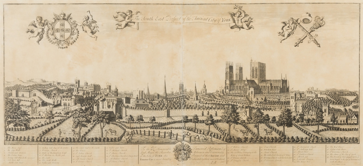 The South East Prospect of the Ancient City of York