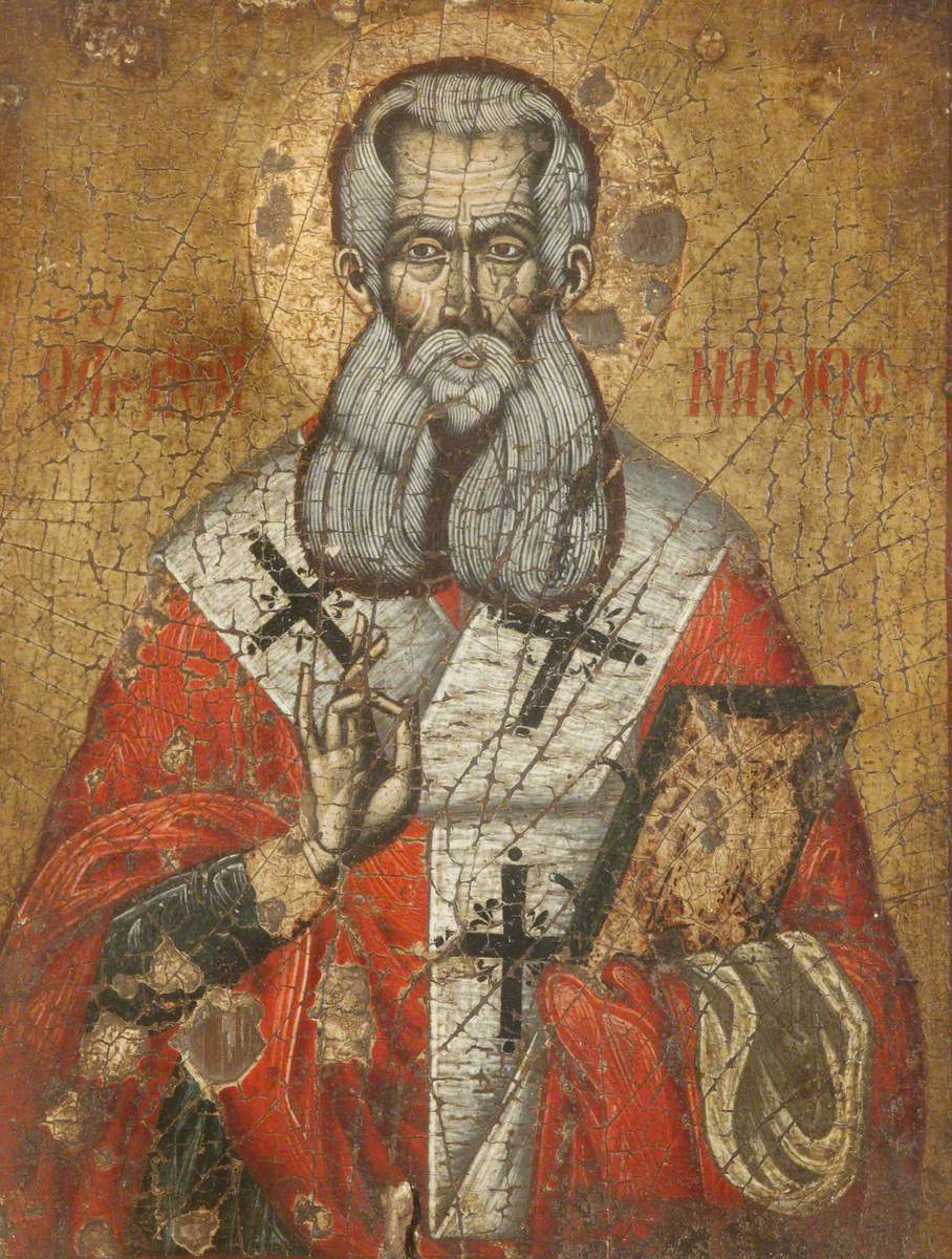 Icon with Saint Nicholas