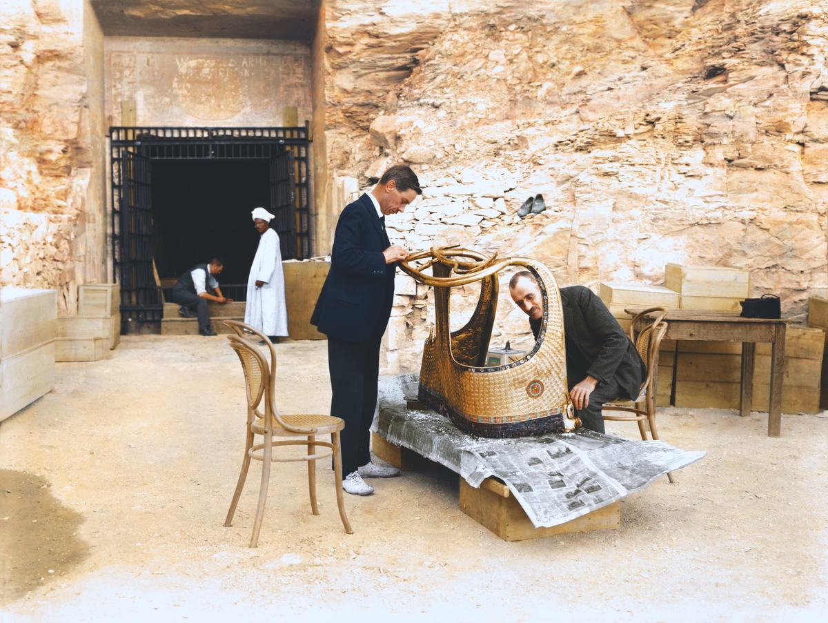 Conserving Tutankhamun's Chariot
