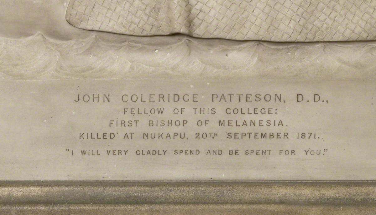 John Coleridge Patteson (1827–1871), Bishop of Melanesia