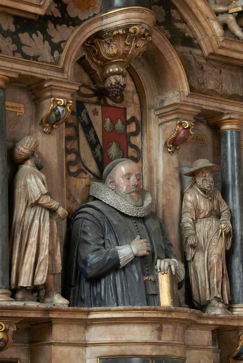 Tomb of Henry Savile (d.1622), with Philosophers, Fame and Angels