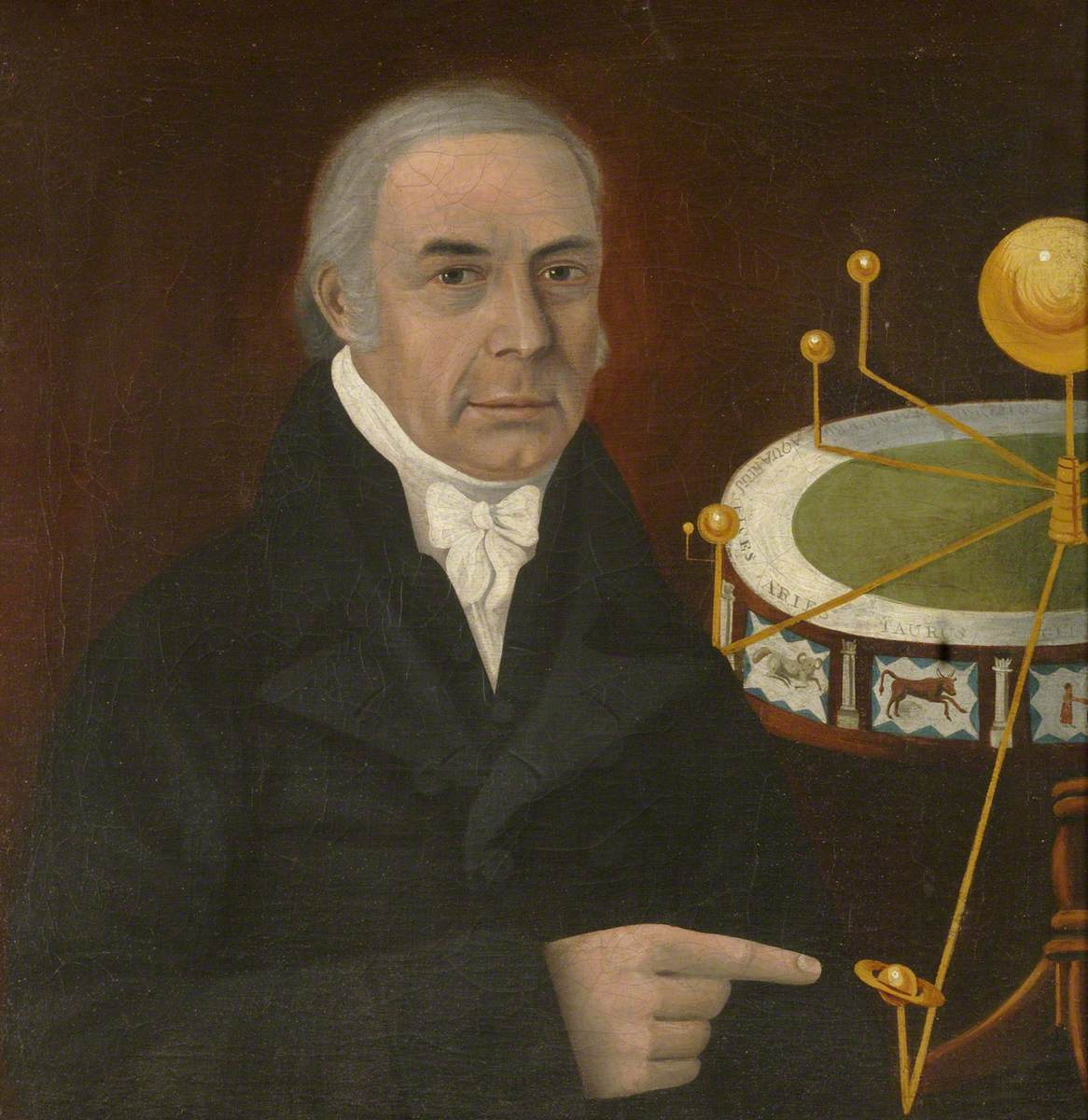 A Man with an Orrery