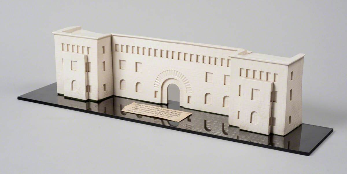 The Entrance to Nuffield College as Proposed in 1938 by Austen Harrison