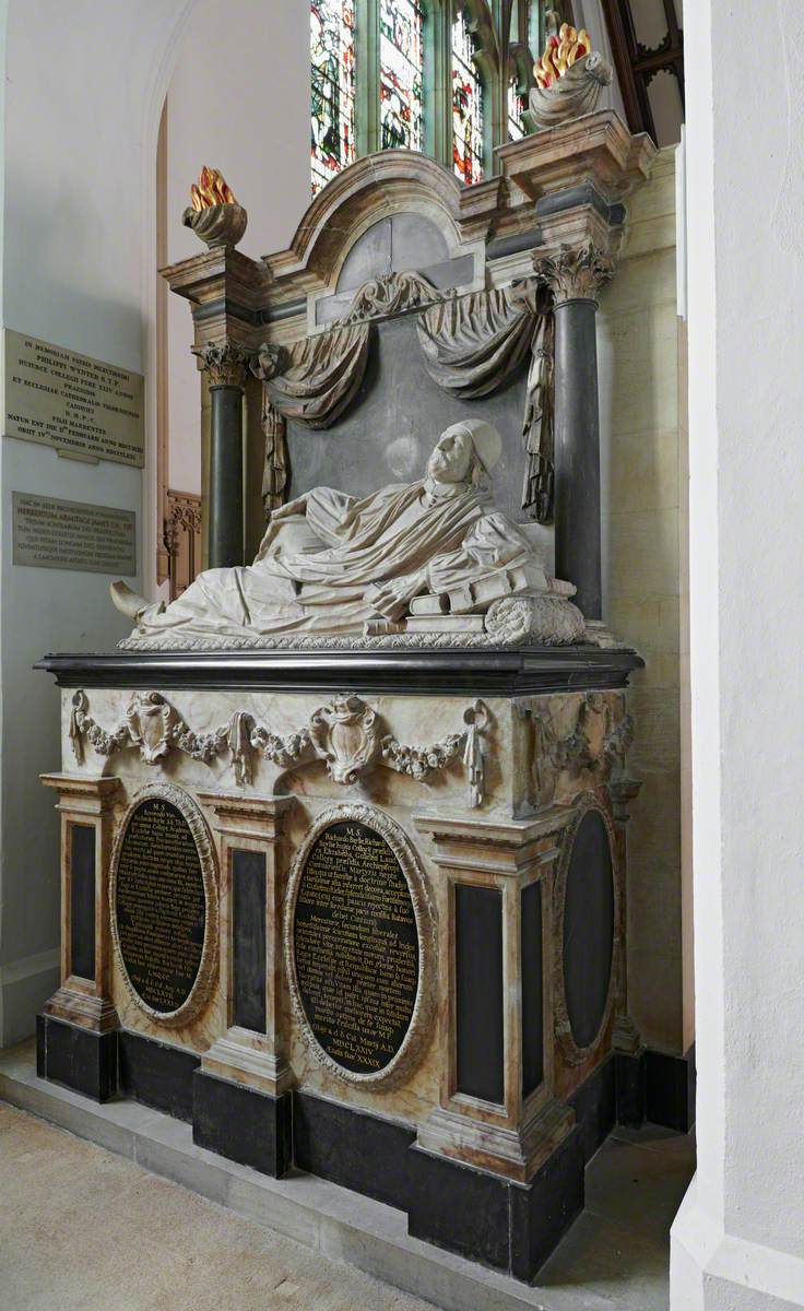 Memorial to Richard Baylie (1585–1667) and Elizabeth Baylie