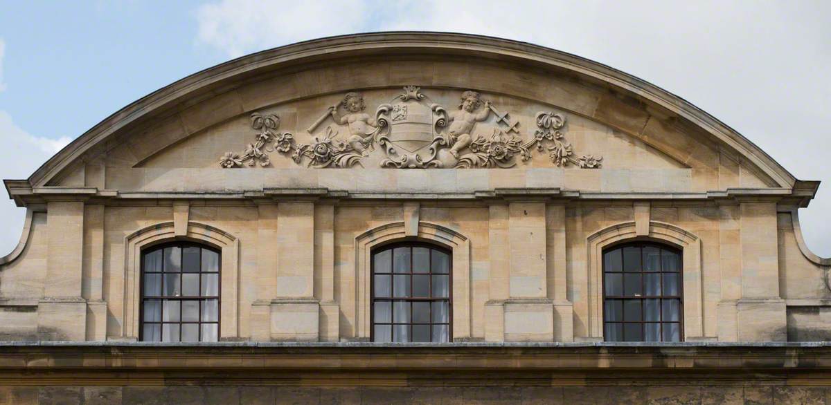 Front Quad West Tympanum