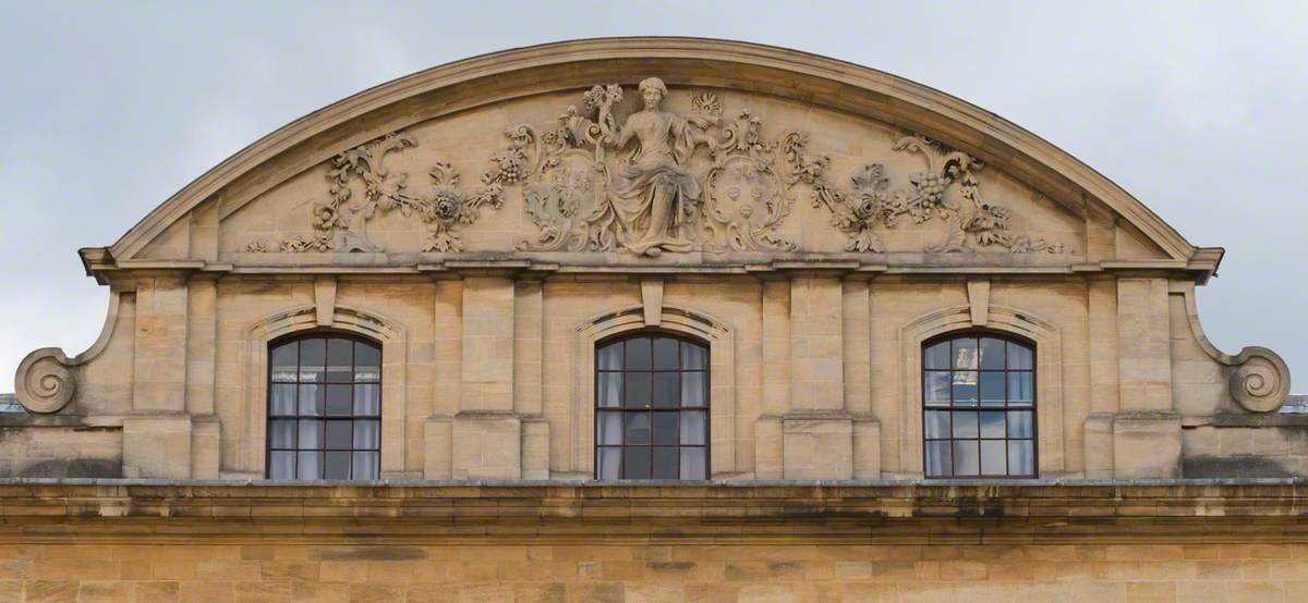 Front Quad East Tympanum