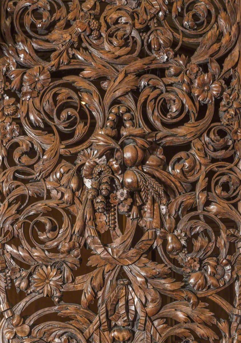 Screen with Cherubs