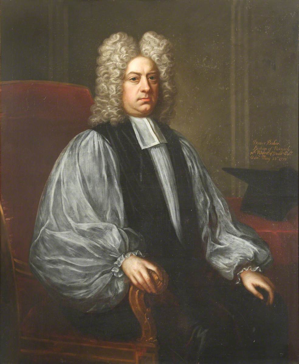 William Baker (1668–1732), Scholar (1686), Fellow (1693), Warden (1719–1724)