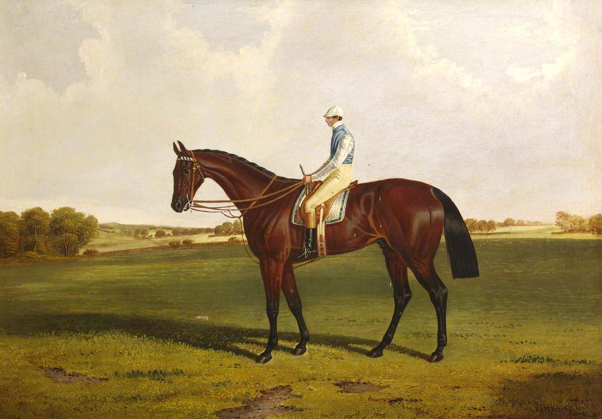 'Bloomsbury' with S. Templeman Up, in the Colours of the Owner and Trainer, W. Ridsdale