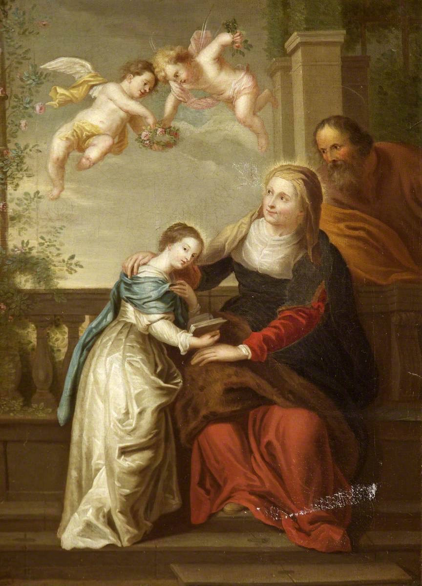 Anna and Joachim with the Virgin Mary