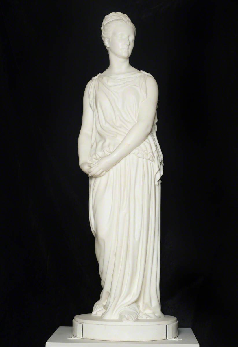 Neoclassical Figure of an Unknown Woman