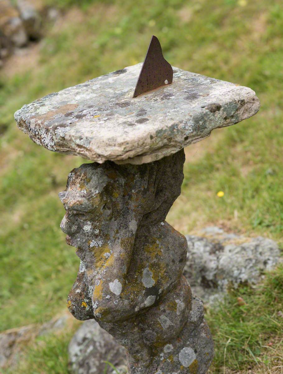 Figure Supporting Sundial