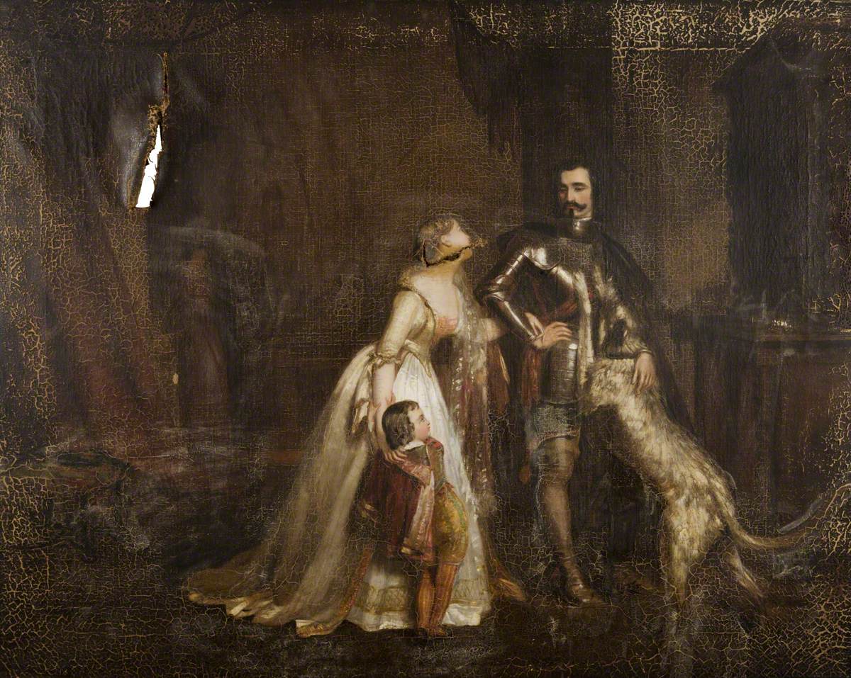 The Introduction of Roland Graeme to the Knight of Avenel