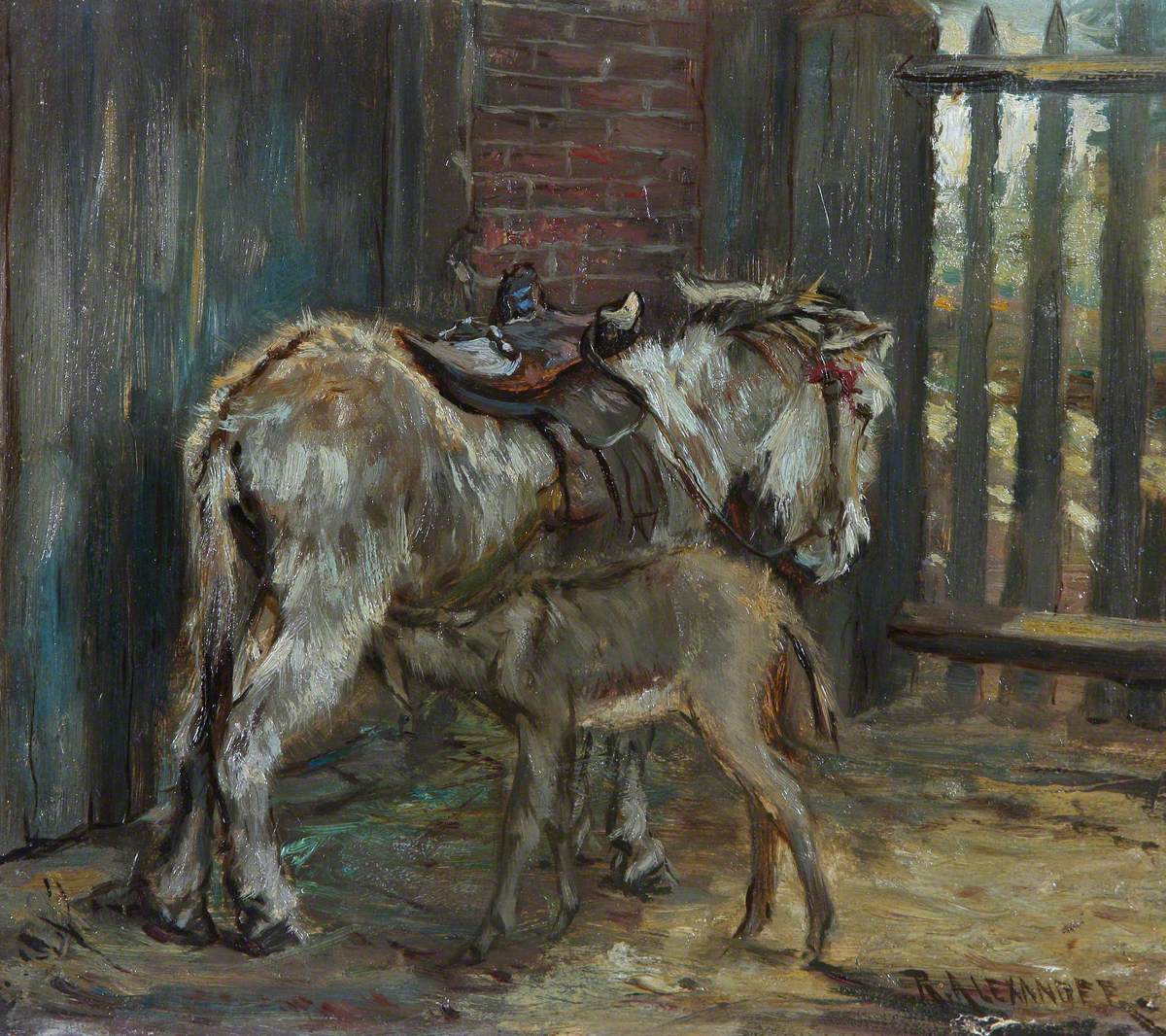 Donkey and Foal