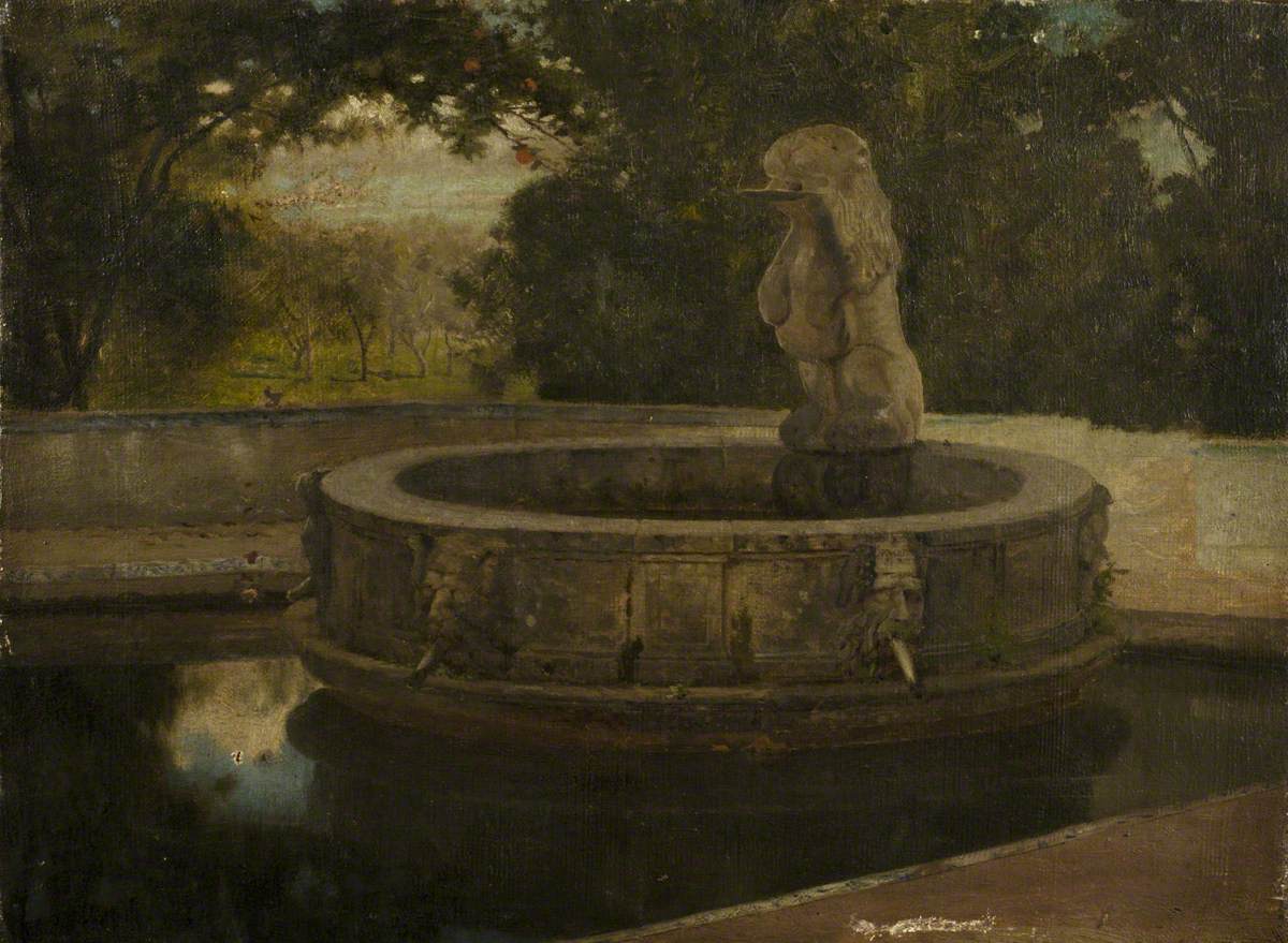 Fountain in Garden